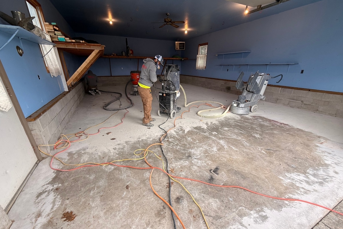 Your New Floor’s Performance Depends on Proper Preparation Professional Concrete Grinding & Shot Blasting RDP Epoxy and Floor Coatings Michigan